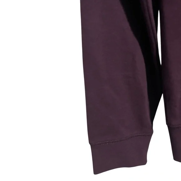 Express Men's Burgundy Crewneck - Picture 4 of 6